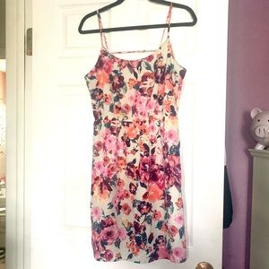 Floral Short Dress
